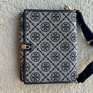 Gently used Tory Burch flap bag